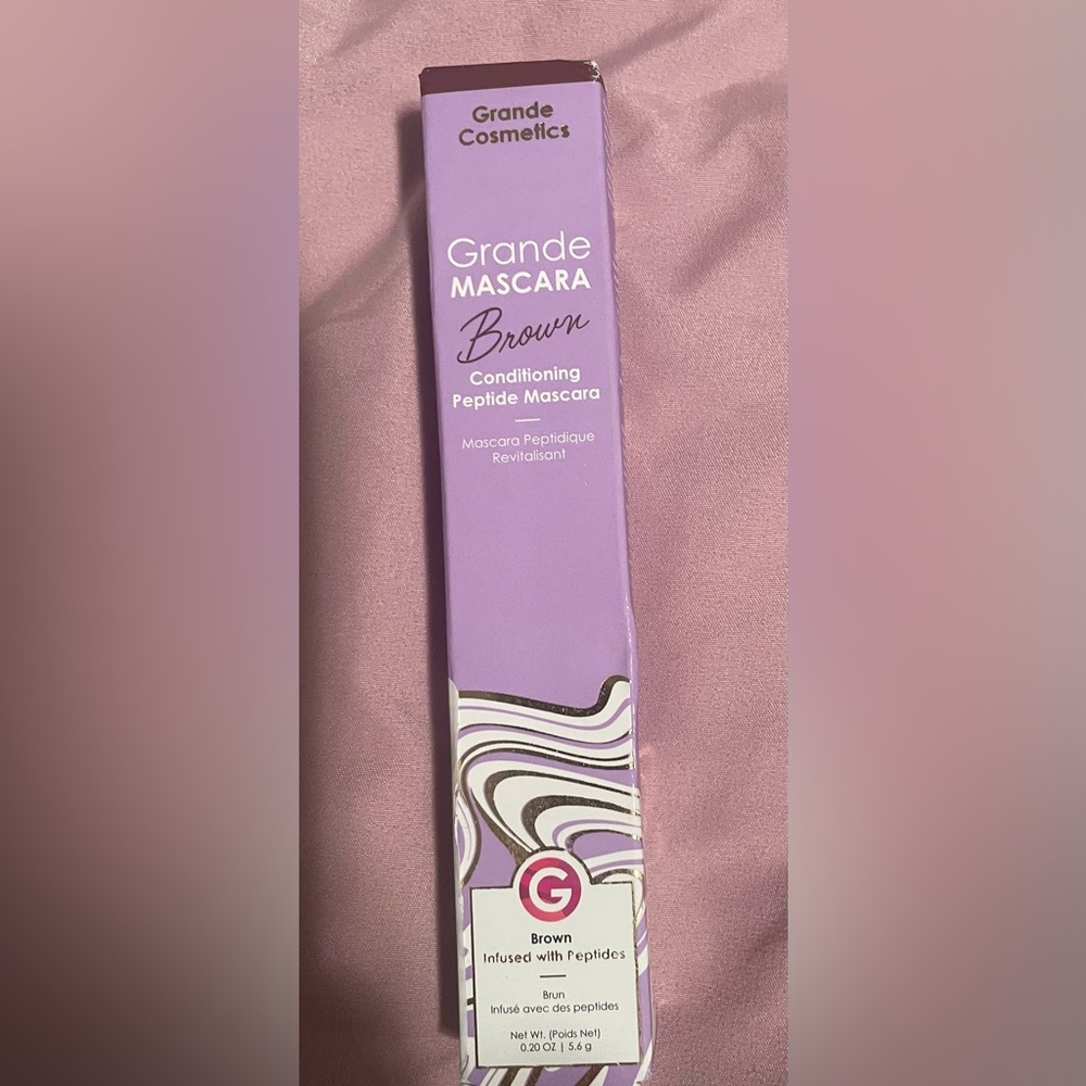 Grande Cosmetics Brown Peptide Mascara